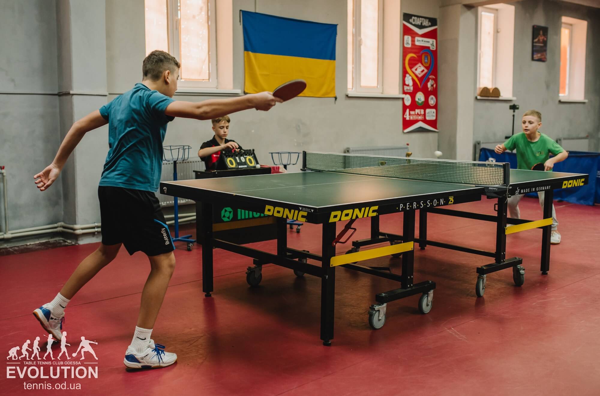 Настільний теніс в Одесі — TTC Evolution