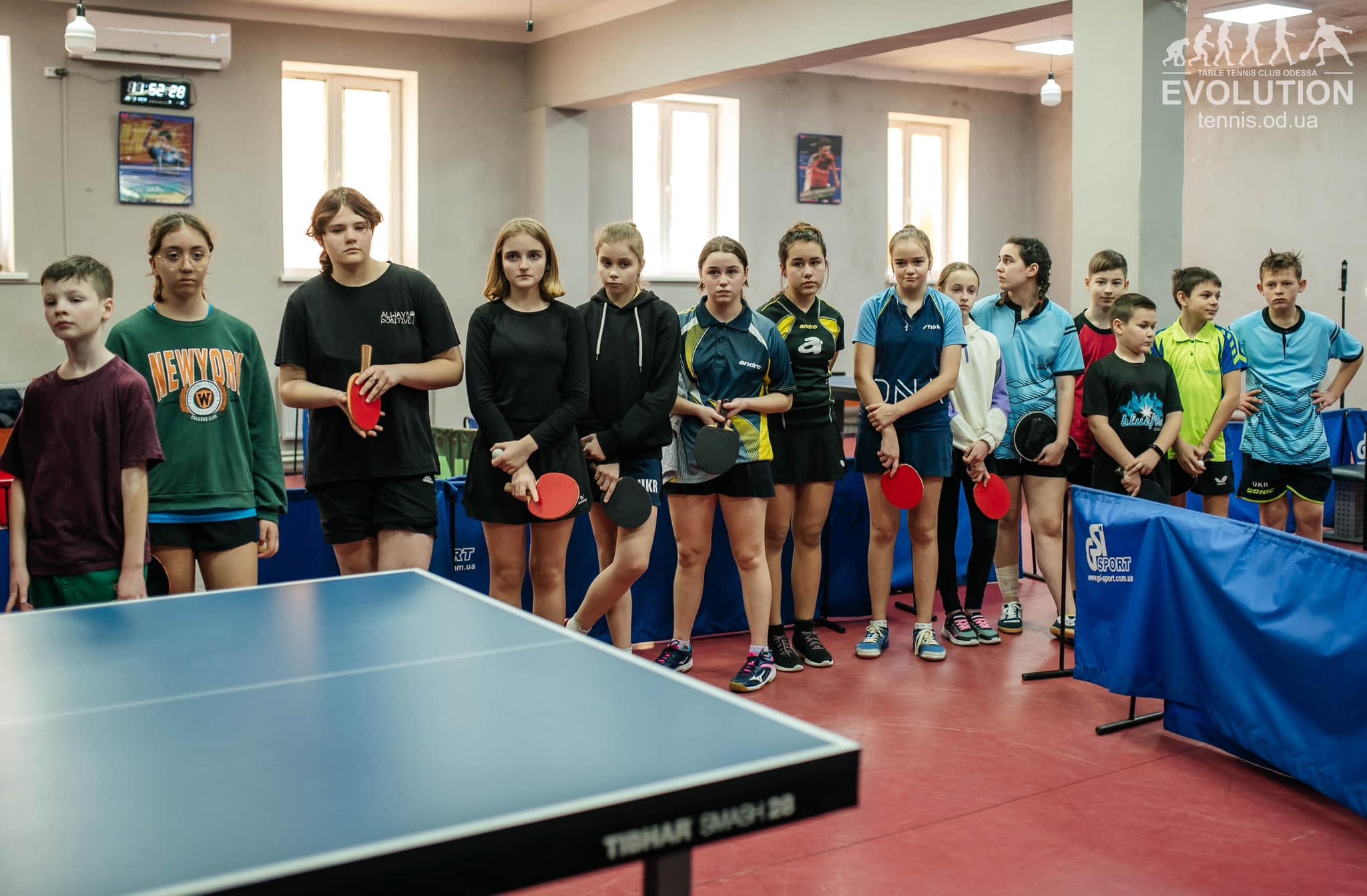 Тренування з настільного тенісу в Одесі